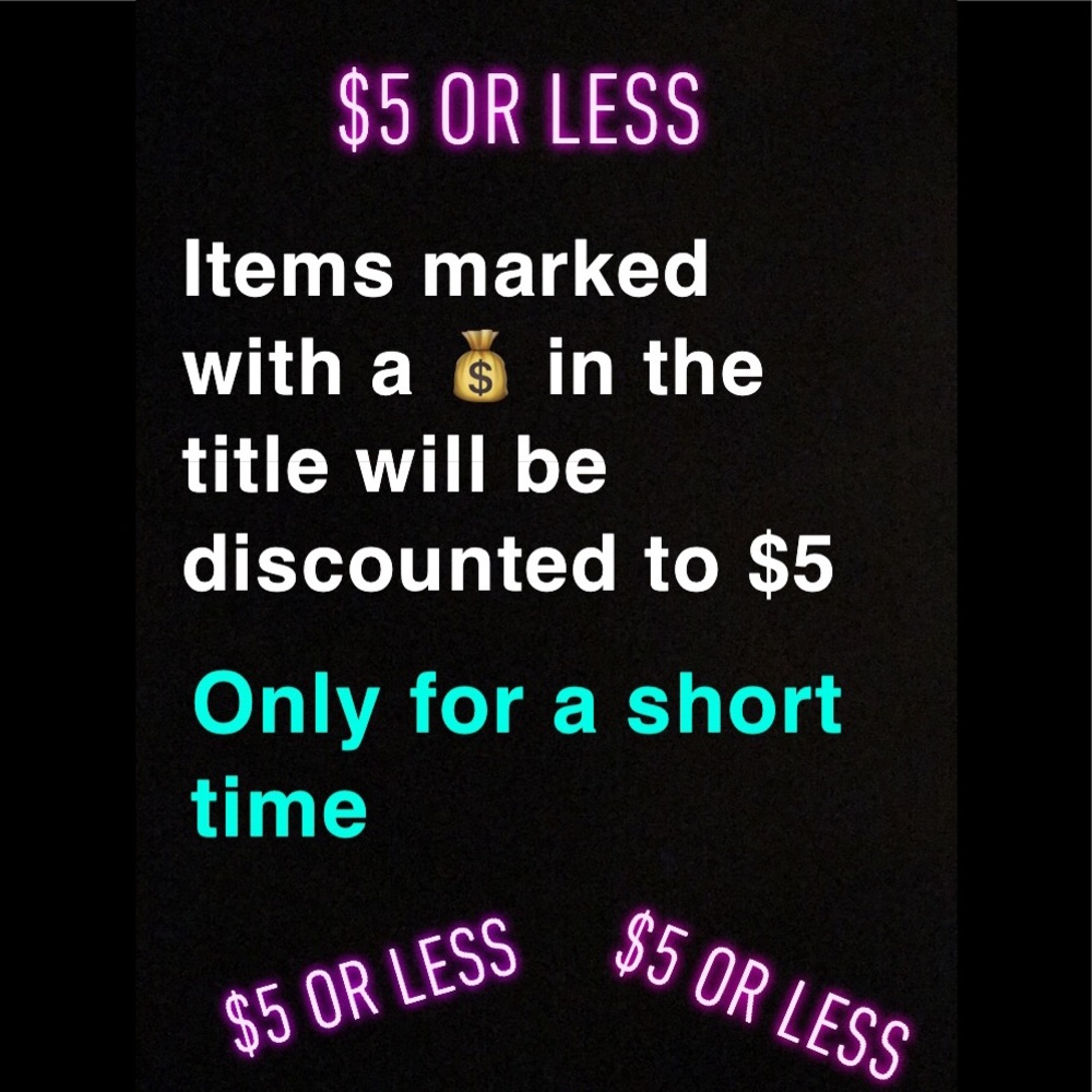 ⚠️ONLY $5⚠️